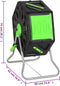 vidaXL - Composteertrommel - 70 - L - 60x43x74 - cm - polypropeen