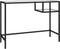 vidaXL - Computerbureau - 100x36x74 - cm - glas - transparant