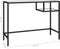vidaXL - Computerbureau - 100x36x74 - cm - glas - transparant