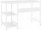 vidaXL - Computerbureau - 105x55x72 - cm - MDF - en - metaal - wit