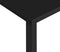 vidaXL - Computerbureau - 105x55x72 - cm - MDF - en - metaal - zwart