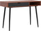 vidaXL - Computerbureau - 110x50x75 - cm - bewerkt - hout - bruin