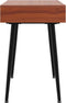 vidaXL - Computerbureau - 110x50x75 - cm - bewerkt - hout - bruin
