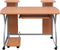 vidaXL - Computerbureau - 110x52x88,5 - cm - bewerkt - hout - bruin