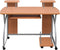 vidaXL - Computerbureau - 110x52x88,5 - cm - bewerkt - hout - bruin