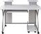 vidaXL - Computerbureau - 110x52x88,5 - cm - bewerkt - hout - wit
