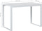 vidaXL - Computerbureau - 110x60x73 - cm - spaanplaat - wit