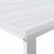vidaXL - Computerbureau - 110x60x73 - cm - spaanplaat - wit