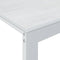 vidaXL - Computerbureau - 110x60x73 - cm - spaanplaat - wit