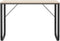 vidaXL - Computerbureau - 110x60x73 - cm - spaanplaat - zwart - en - eikenkleurig
