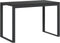 vidaXL - Computerbureau - 110x60x73 - cm - spaanplaat - zwart