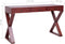 vidaXL - Computerbureau - 115x47x77 - cm - massief - mahoniehout - bruin
