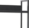 vidaXL - Computerbureau - 120x60x138 - cm - zwart