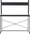 vidaXL - Computerbureau - 120x60x138 - cm - zwart