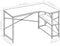 vidaXL - Computerbureau - 120x72x70 - cm - wit