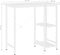 vidaXL - Computerbureau - 80x40x72 - cm - MDF - en - metaal - wit