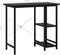 vidaXL - Computerbureau - 80x40x72 - cm - MDF - en - metaal - zwart