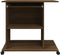 vidaXL - Computerbureau - 80x50x75 - cm - bewerkt - hout - bruin - eikenkleur