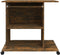 vidaXL - Computerbureau - 80x50x75 - cm - bewerkt - hout - gerookt - eikenkleurig