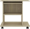 vidaXL - Computerbureau - 80x50x75 - cm - bewerkt - hout - sonoma - eikenkleurig