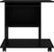 vidaXL - Computerbureau - 80x50x75 - cm - bewerkt - hout - zwart