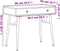 vidaXL - Computerbureau - in - antieke - stijl - met - lade - 90x50x76,5 - cm - groen