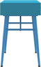 vidaXL - Computerbureau - in - antieke - stijl - met - lade - 90x50x76,5 - cm - groen