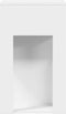 vidaXL - Computertorenstandaard - met - lade - 30x44x74 - cm - wit
