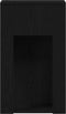 vidaXL - Computertorenstandaard - met - lade - 30x44x74 - cm - zwart