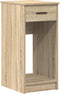 vidaXL - Computertorenstandaard - met - lade - 35x45x77 - cm - sonoma - eikenkleurig