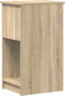 vidaXL - Computertorenstandaard - met - lade - 35x45x77 - cm - sonoma - eikenkleurig