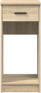 vidaXL - Computertorenstandaard - met - lade - 35x45x77 - cm - sonoma - eikenkleurig