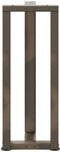 vidaXL - Console - tafelpoten - 2 - st - T-vormig - 25x28x(72-73)cm - staal - naturel