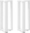 vidaXL - Console - tafelpoten - 2 - st - T-vormig - 38x25x(72-73) - cm - staal - wit