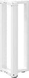 vidaXL - Console - tafelpoten - 2 - st - T-vormig - 38x25x(72-73) - cm - staal - wit