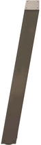 vidaXL - Console - tafelpoten - 2st - U-vormig - 28x(72-73)cm - staal - naturel