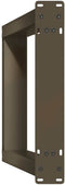 vidaXL - Console - tafelpoten - 2st - U-vormig - 28x(72-73)cm - staal - naturel
