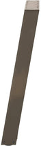 vidaXL - Console - tafelpoten - 2st - U-vormig - 38x(72-73)cm - staal - naturel