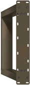 vidaXL - Console - tafelpoten - 2st - U-vormig - 38x(72-73)cm - staal - naturel