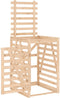 vidaXL - Containerberging - 84x90x128,5 - cm - massief - grenenhout