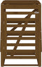 vidaXL - Containerberging - 84x90x128,5 - cm - massief - grenenhout - honingbruin