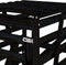 vidaXL - Containerberging - 84x90x128,5 - cm - massief - grenenhout - zwart