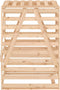 vidaXL - Containerberging - 84x90x128,5 - cm - massief - grenenhout