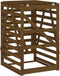 vidaXL - Containerberging - 84x90x128,5 - cm - massief - grenenhout - honingbruin
