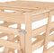 vidaXL - Containerberging - 84x90x128,5 - cm - massief - grenenhout