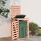 vidaXL - Containerberging - 84x90x128,5 - cm - massief - grenenhout - douglas