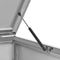 vidaXL - Containerberging - driedubbel - 207x77,5x112,5 - cm - roestvrij - staal