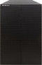 vidaXL - Containerberging - driedubbel - 207x80x117 - cm - poly - rattan - grijs