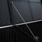 vidaXL - Containerberging - dubbel - 148x80x111 - cm - poly - rattan - zwart