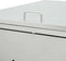 vidaXL - Containerberging - dubbel - 240 - L - roestvrij - staal